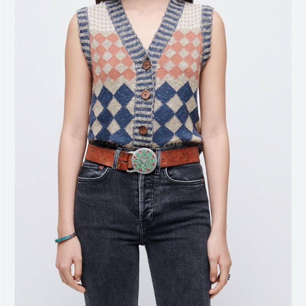 RE/DONE knit vest